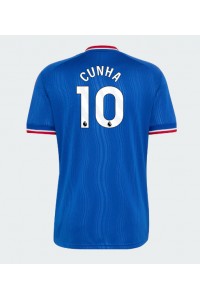 Manchester United Matheus Cunha #10 Fotballdrakt Borte Klær 2026-27 Korte ermer